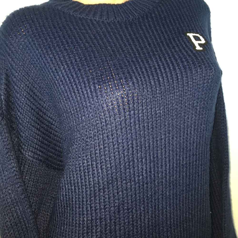 NEW PINK Victoria’s Secret Varsity Sweater